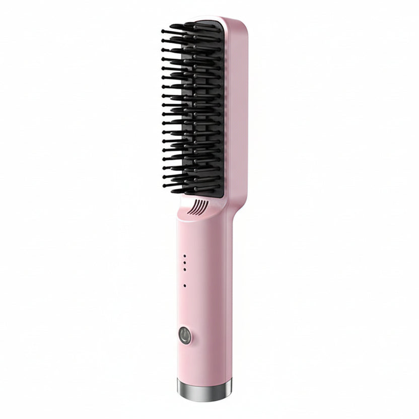 Fast Heat Hair Straightener Brush Trendova