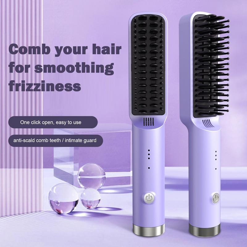 Fast Heat Hair Straightener Brush Trendova