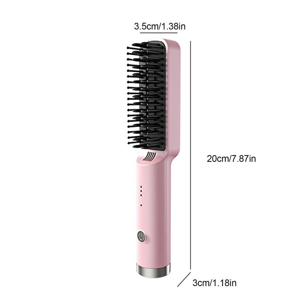 Fast Heat Hair Straightener Brush Trendova