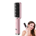 Fast Heat Hair Straightener Brush Trendova