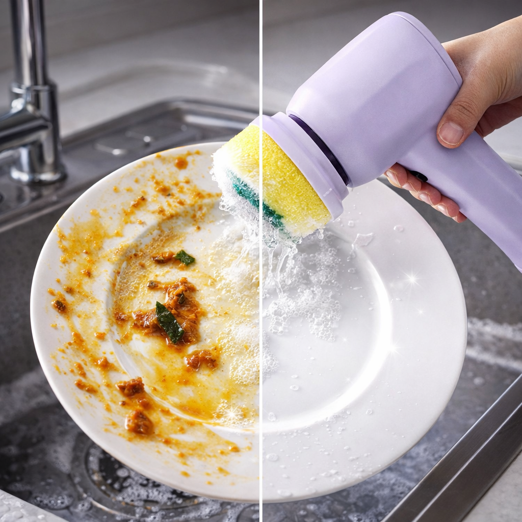 Cordless Electric Spin Scrubber