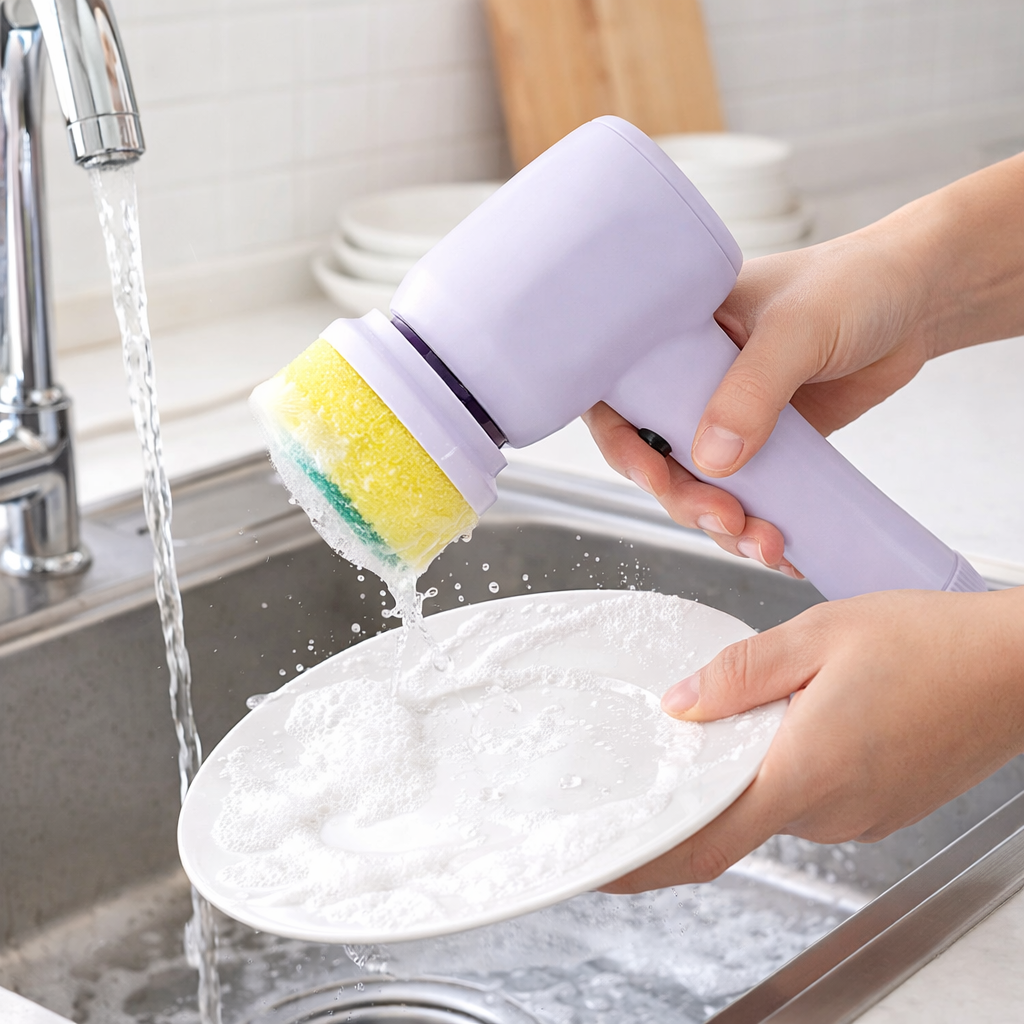 Cordless Electric Spin Scrubber