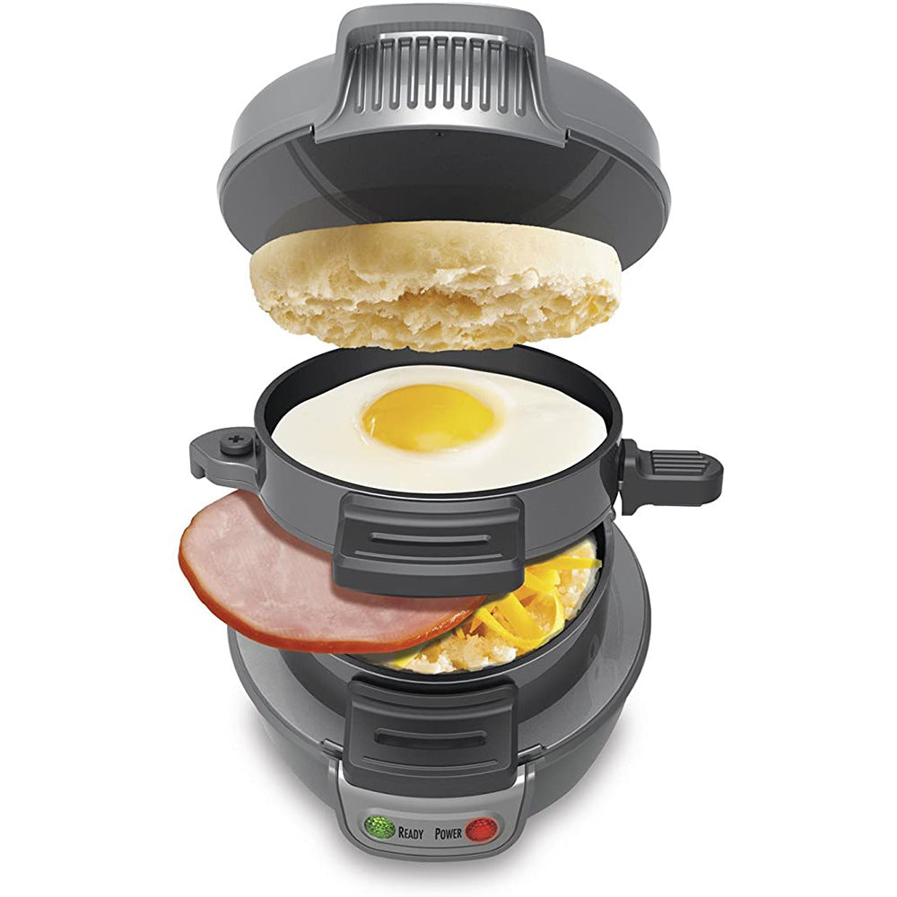 Household Breakfast Machine Hamburg Sandwich Maker With Egg Cooker Ring Machine Bread Sandwich Machine Waffle Machine Trendova