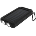 1Pc 1W MAh Solar Power Bank External Battery Pack Dual USB Interface Outdoor Charger With Battery Indicators SOS LED Lights Compass Camping Hiking Trendova