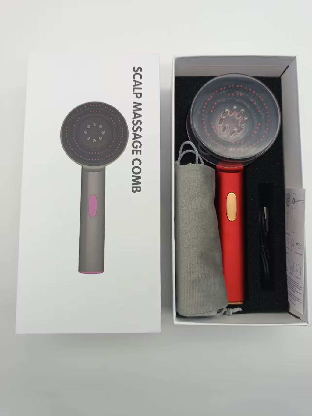 Red Light Scalp Massager Comb for Hair Growth